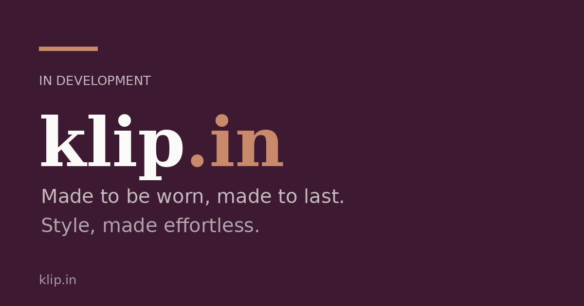 Link preview image for klip.in